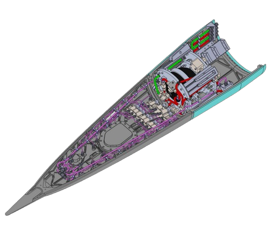 Mach 10 ODW engine CAD